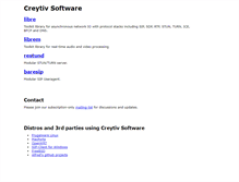 Tablet Screenshot of creytiv.com